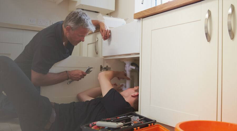 Professional burst pipe repair services in McIntyre, GA